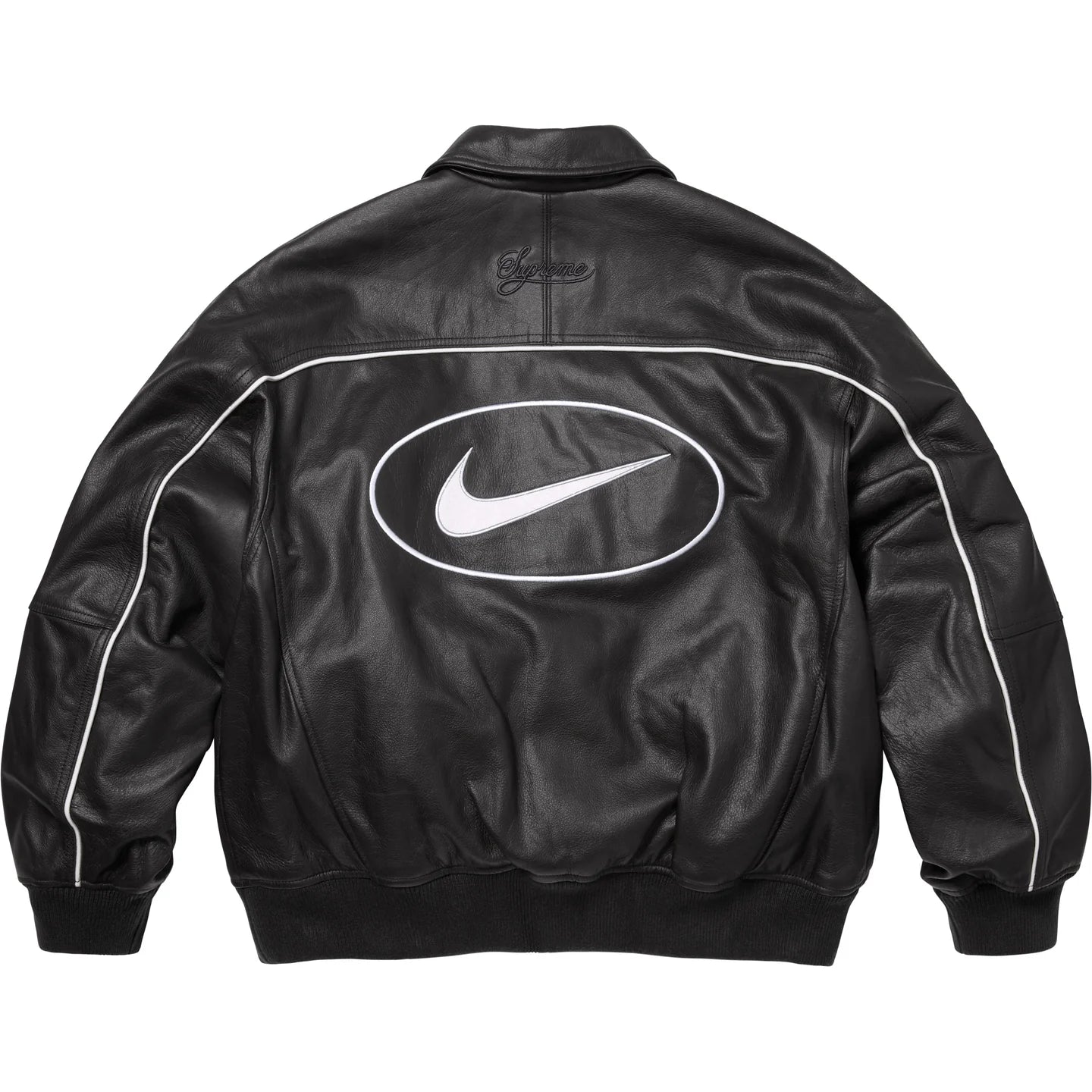 Nike supreme leather jacket